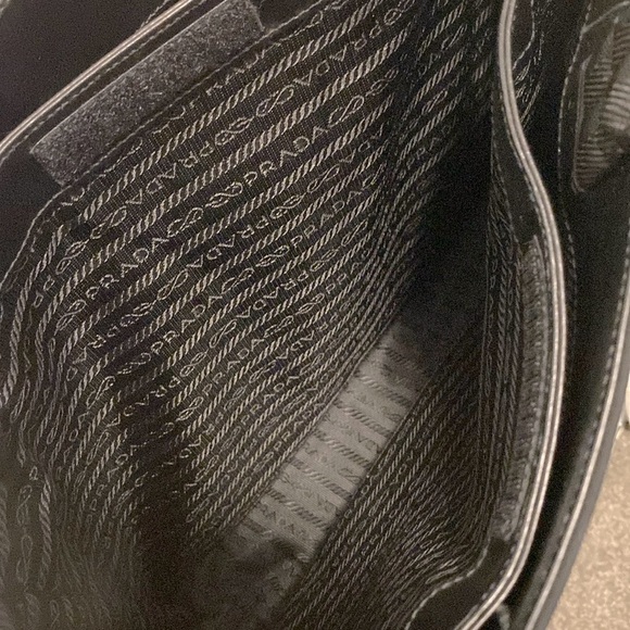 EUC [Prada] Sports Nylon Carryall Shopping Shoulder Bag w/ Dust Bag & Auth Cards - Picture 9 of 16